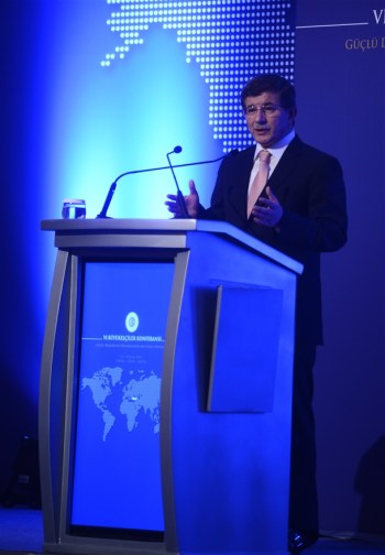 Davutoglu Buyukelciler Konferansi 2014